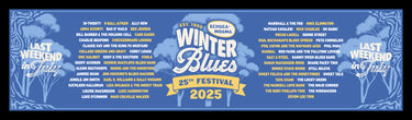 Winter Blues 2025 Bar Runner